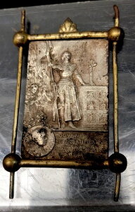 �A���e�B�[�N �X�^�[�����O�V���o�[ �y���_���g 2 x 3 1/2 �C���` �W�����k�E�_���N�񕟎� 1909 �N