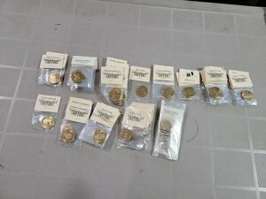 F b2 �哝�̃g�[�N�� �g�[�N�� �O���[�v 84 �� Exonumia Bush Johnson Grant Polk