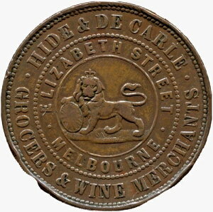 1858 Hide & De Carle - �H���i�ƃ��C�� - �����{�����A�I�[�X�g�����A - ���b�g�ԍ� EC 1371 b