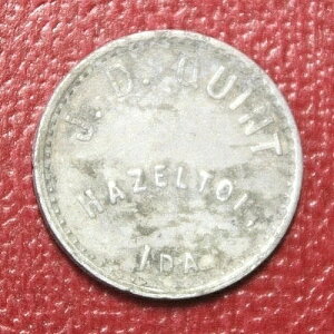 �w�C�[���g�� �A�C�_�z J D �N�C���g 5�Z���g �g���[�h�p �A���~�j�E�� 23mm �g�[�N��