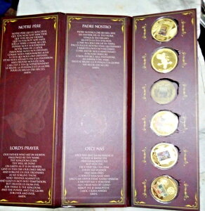 Civitas Vaticana Pater Noster ���W�p�S�[���h �R�C�� �Z�b�g�A5/6 �������ACOA �Ȃ�