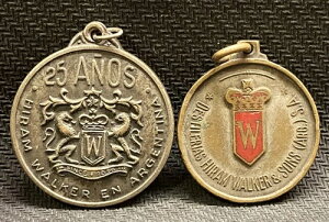 �A���[���`�� 1968 ���b�g x2�uHIRAM WALKER�v������ �G�i�������H�A25 �N�A�L���t���B