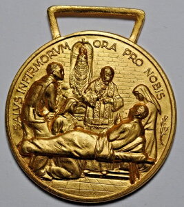 ��[���_�� Infirmus Eram Et Visitastis Me Gold