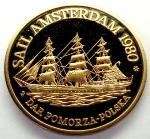 �Z�C�� �A���X�e���_�� 1980 DAR POMORZA-POLSKA�AUNC ���_�� 39mm 23g �^�J�B C5.1