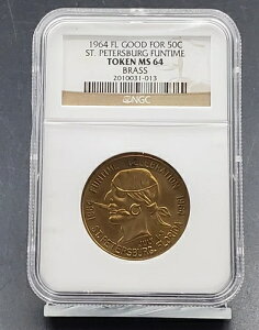 1964�N FL 50�Z���g���� �T���N�g�y�e���u���N �t�@���^�C�� NGC �g�[�N�� MS64 �^�J