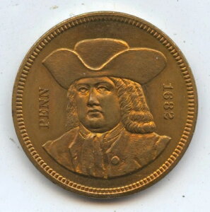 Exonumia 1882 �E�B�� �y�� �g�[�N�� (#7803) ���ɑf���炵����Εt���B25MM�B