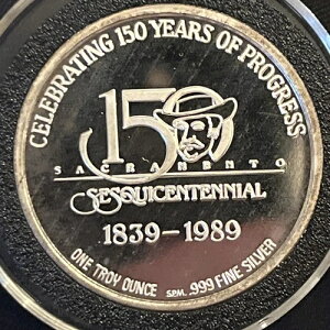 ���A 1839-1989-1�I���X �V���o�[���_�� -�T�N�������g CA SUTTER'S FORT B02-
