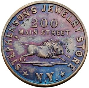 (1850�N��) �j���[���[�N NY 24a (R-4) �X�e�B�[�u���\�� �}�[�`�����g �x���`���[ -