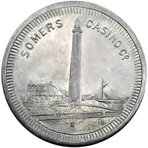 (1890�N��) �A�g�����e�B�b�N�V�e�B NJ Atl-9Aal Somers Casino Co �}�[�`�����g�g�[�N��