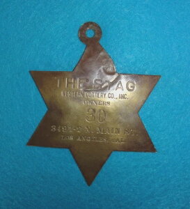 1920 �N���̋���ȃL�[�^�O �g�[�N���A�uThe Stag�A3491-2 N. Main St.�ALos Angeles�ACa�v