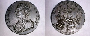 1793�N �C�M���X �~�h���Z�b�N�X �n�[�t�y�j�[ �R���h�� �g�[�N�� - D&H 1033