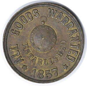 1876�N Lingg & Bros. ���l�g�[�N�� R-PA-PH-222B AU ���F�� #907
