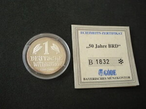 �h�C�c�ADeutsche W?hrung�A1950 - 2000�A50 Jahrestag�A�v���[�t�⃁�_���A���A
