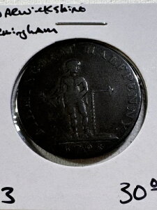 1793�N �C�M���X �E�H���b�N�V���[ �o�[�~���K�� �n�[�t�y�j�[ �R���h�� �g�[�N��