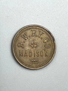 S.W. Ry. Co. Token�A�E�B�X�R���V���B�}�f�B�\���BWI 410-A