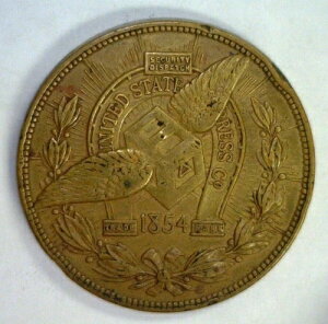 1904�N U.S. EXPRESS CO. 50TH SCD HK - 735/736�B5/24/14/25�Ɍ��ցi3519�j
