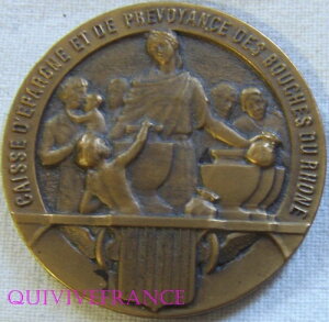 MED12513 - 100 ���N�L�O���_�� Caisse D'Epargne De Salon De Provence 1964