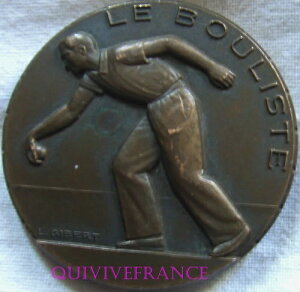 MED12059 - Medal Le Bouliste - Gibert �ɂ��a�@�\�[�V���� ���[�N�X