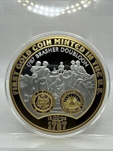 �q�X�g���[�E�I�u�E�S�[���h USA 1787�N�v���[�t �u���b�V���[ �_�u������ 24�� 110g 70mm 2015�N