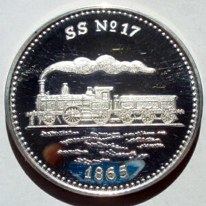 �I�����_�S��150���N�L�O 1839-1989�N �@�֎� SS No.17 1865�N �v���[�t �V���o�[ 41mm