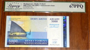 �}�_�K�X�J�� 5000 �A���A�� (ND 2008) P94a �L�O Unc LEGACY �O���[�h 67PPQ NOTE