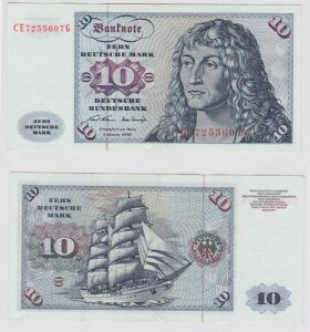 T147282 ���� 10 DM �h�C�c�}���N Ro. 270b note 2. 1970�N1�� KN CE 7255607-
