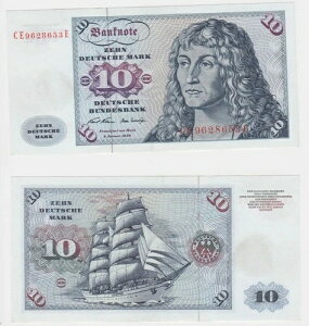 T147533 ���� 10 DM �h�C�c�}���N Ro. 270b note 2. 1970�N1�� KN CE 9628653-