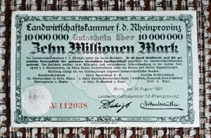 �h�C�c�A�v���C�[���A���C���v�����B���c - 1000���}���N 1923�N - Gr RPR 50f - UNC