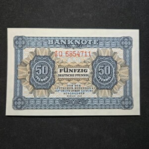 �h�C�c���勤�a�� 50 �y�j�q 1948�N�A�V���A���ԍ� AQ 6854711 UNC �� �G�N�Z�����g