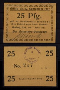 [16426] - �ً}����NEUDORF (����: Nowa Wie? Prudnicka)�A�����́A25 Pf�A01.04.1-