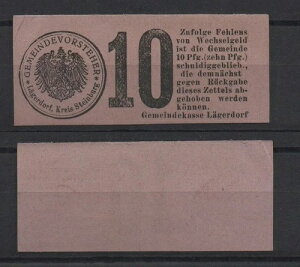 [31285] - �ً}�������[�Q���h���t�A�V���^�C���t���g�n��A�����́A10 Pf�Ao. D.�i1917�j�ATie-