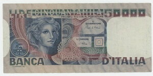 �C�^���A 50000 ���� 1980 �N 11 �� 4 �� �s�b�N 107.c VF ���ʎ��� ���� Ref 347 �j��