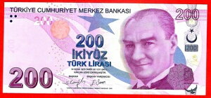 �g���R 9. EMS. 200 TL �v���t�B�b�N�X--F721 522225 --RADAR-- 2009 (2023) UNC (TK 14 597)
