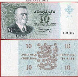 �t�B�������h 10 MARKKAA 1963 Litt A P 104 UNC 100$ ���瑗������