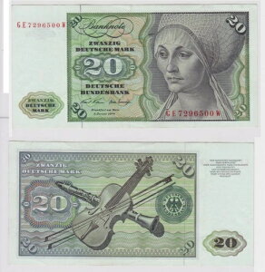 T148104 ���� 20 �h�C�c�}���N Ro. 271b note 2. 1970�N1�� KN GE 7296500-