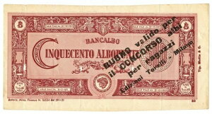 500 �A���{�v���e�B �\�u���X�^���p �o���J���{ �u�I�[�m �R���R���\ �A���r �O�����f C II TIPO 1951 qBB