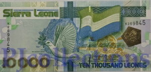 �V�G�����I�l 10000 LEONES 2004 �s�b�N 29a UNC-
