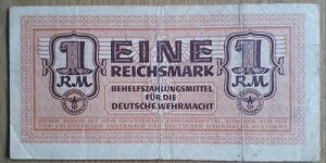 �h�C�c: ��񎟐��E���: DEUTSCHE WEHRMACHT blanc rev. ��p�̊󏭂� 1 ���C�q�X�}���N�B