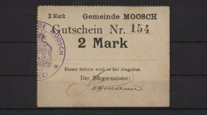 [20630] - �ً}���� MOSCH�i�����FMoosch�j�A�����́A2 Mark�Ao. D.�i1914�j�ADie?ne-