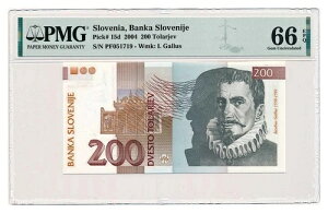 �X���x�j�A���� 200 Tolarjev 2004 PMG �O���[�h MS 66 EPQ ��� ������