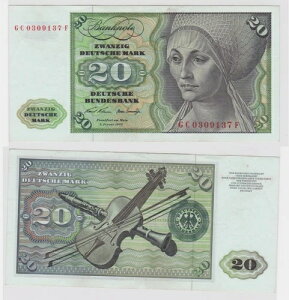 T114015 ���� 20 �h�C�c�}���N Ro. 271a note 2. 1970�N1�� KN GC 0309137-