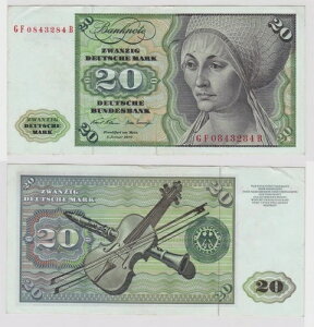 T148625 ���� 20 �h�C�c�}���N Ro. 271b note 2. 1970�N1�� KN GF 0843284-
