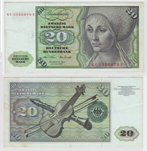 T148300 ���� 20 �h�C�c�}���N Ro. 271a note 2. 1970�N1�� KN GC 2586078-