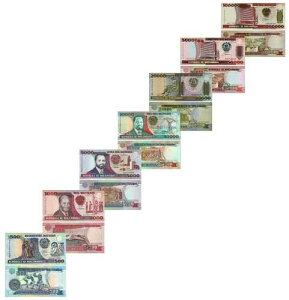 ���U���r�[�N 7�Z�b�g 500�`100,000 P 134�A135�A136�A137�A138�A139�A140 UNC