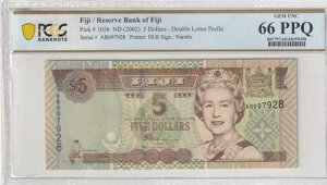 �t�B�W�[ 2002�N 5�h�� PCGS�F�莆�� UNC 66 PPQ Pick 105b