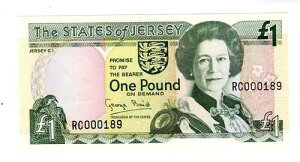 �W���[�W�[�r���b�g 1�|���h ND 1993 P20a LOW �V���A���ԍ� N000189 QEII ELISABETH II NEW UNC