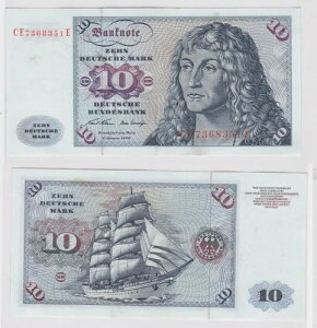 T147461 ���� 10 DM �h�C�c�}���N Ro. 270b note 2. 1970�N1�� KN CE 7368351-