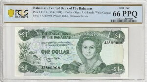 �o�n�} 1984�N 1�h�� PCGS�F�莆�� UNC 66 PPQ �s�b�N43b