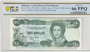 �o�n�} 1984�N 1�h�� PCGS�F�莆�� UNC 66 PPQ �s�b�N43b