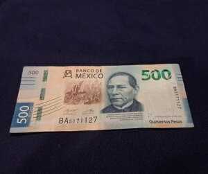 ���L�V�R 2018 500 �y�\���� $500 �y�\ ���L�V�R���� JUAREZ BILLETE BA �V���[�Y